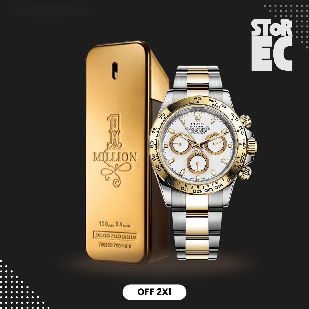 COMBO DE LUJO ELITE / Rolex + Perfume