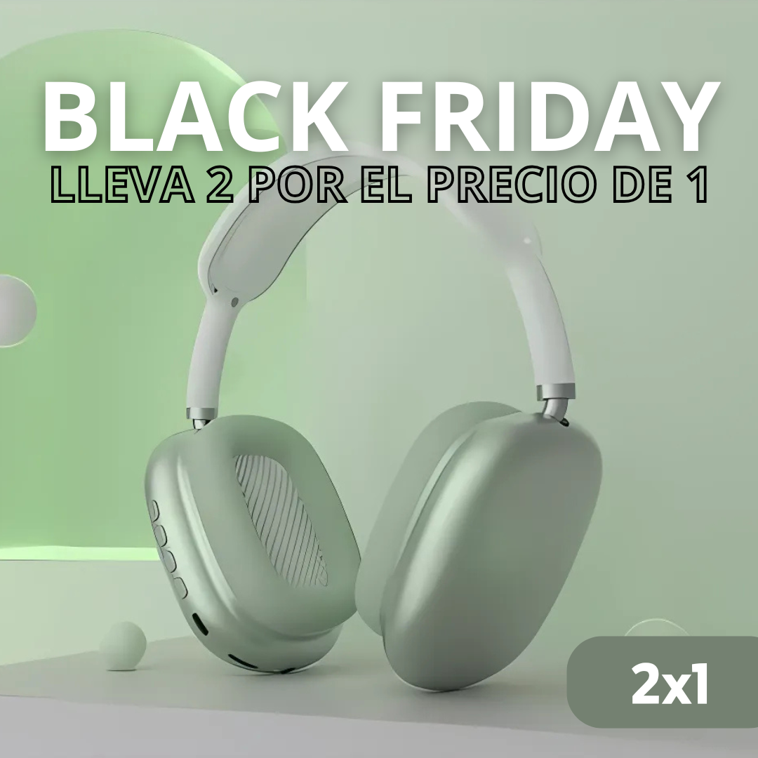 2x1 Auriculares Bluetooth 5.0 con cancelación de ruido