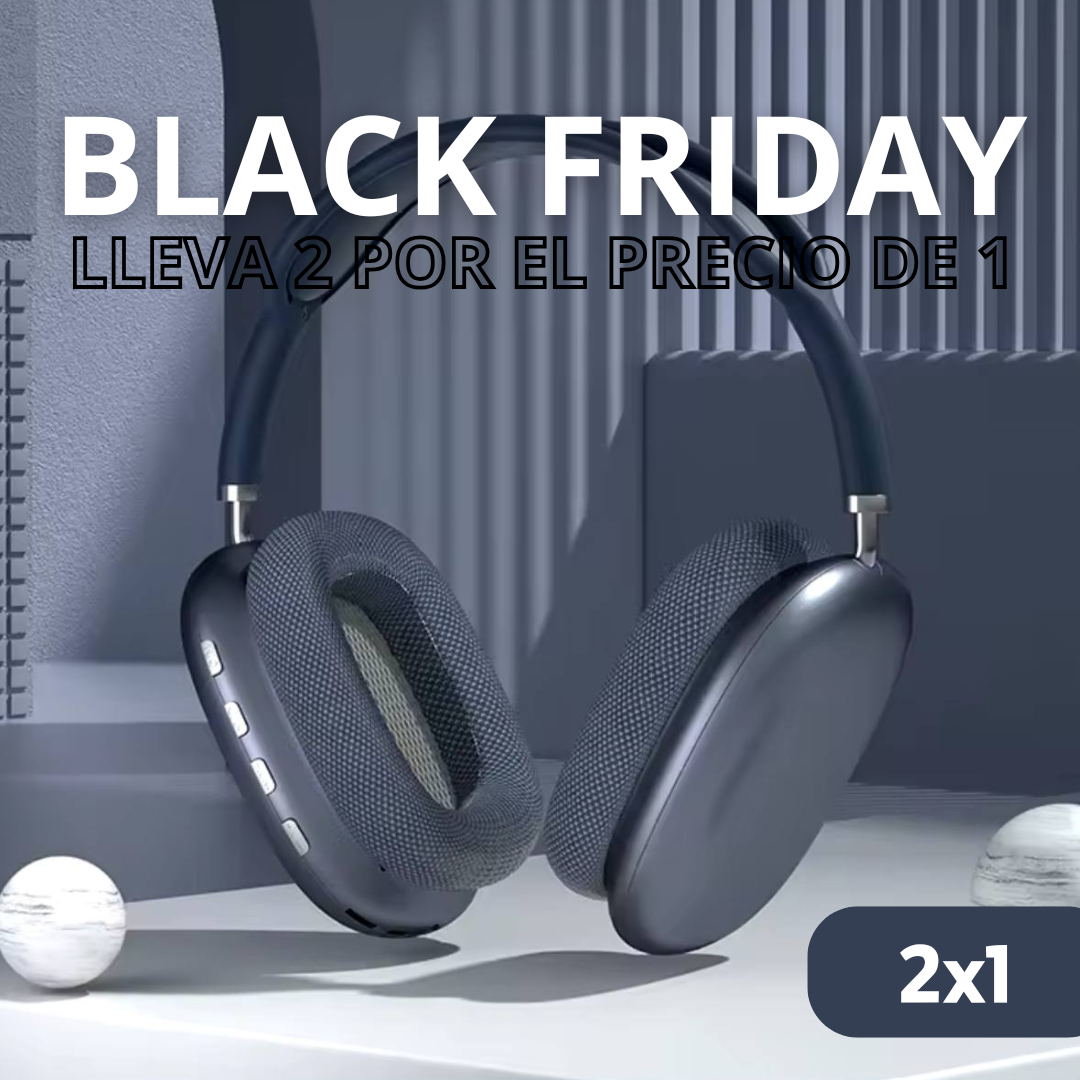 2x1 Auriculares Bluetooth 5.0 con cancelación de ruido