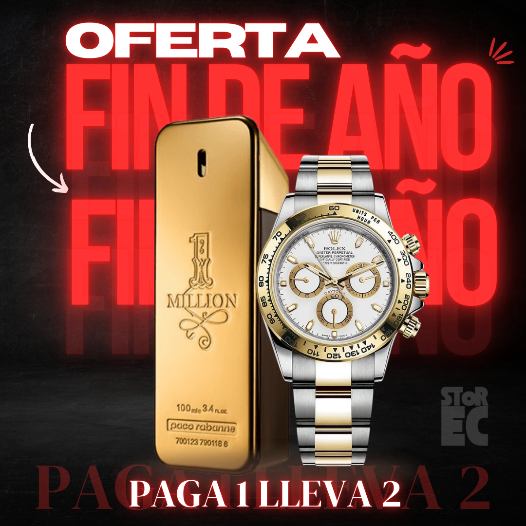 COMBO DE LUJO ELITE / Rolex + Perfume