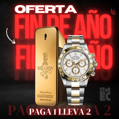 COMBO DE LUJO ELITE / Rolex + Perfume