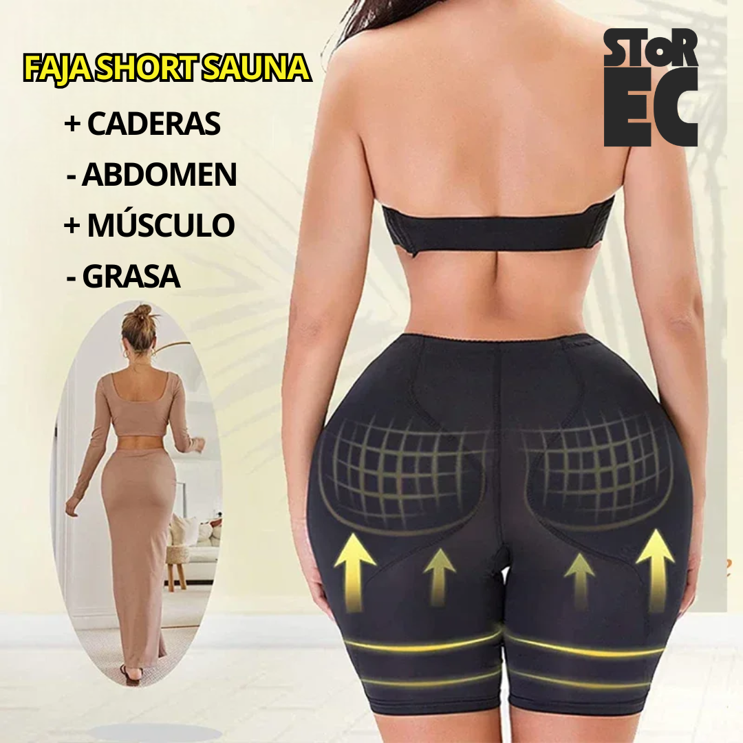 Short Reductor Faja SAUNA 2X1