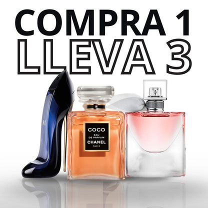 Combo Good Girl + Coco Chanel + La Vida Es Bella